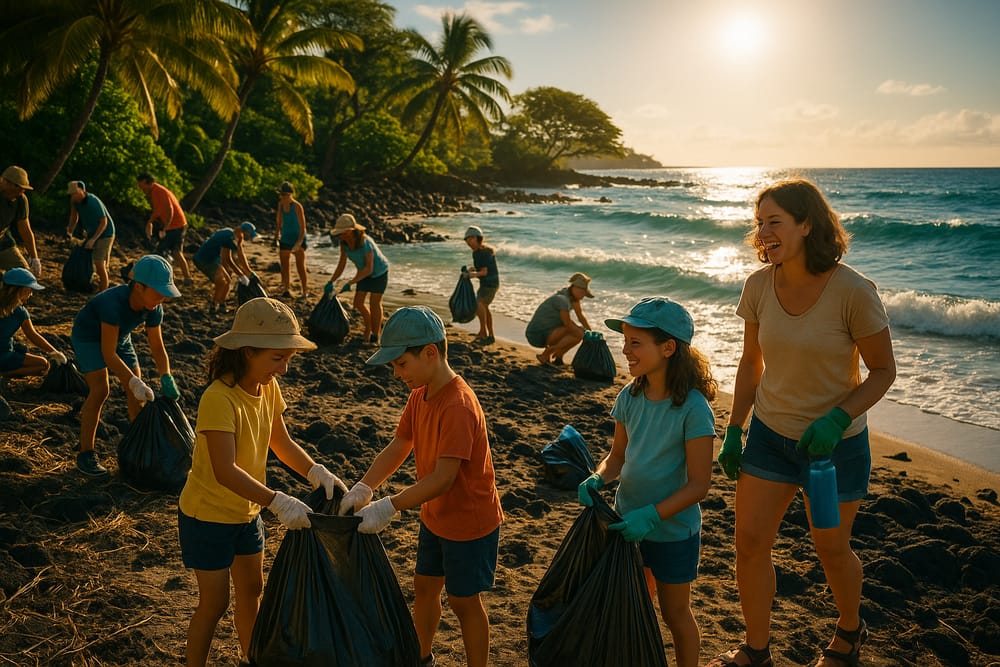 Hawaii Island atmosphere