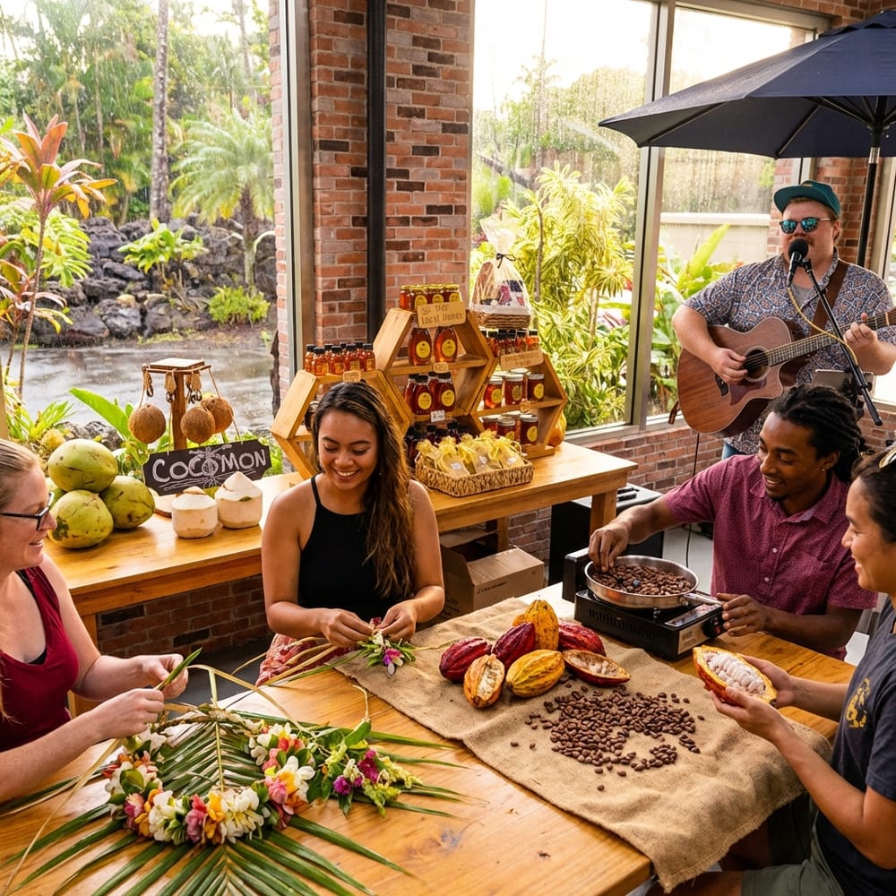 Hawaii Island atmosphere