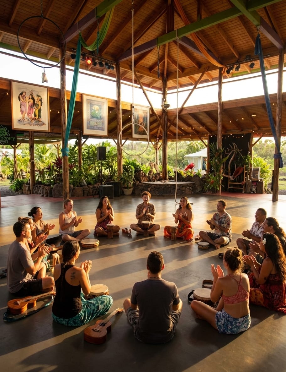 Hawaii Island atmosphere