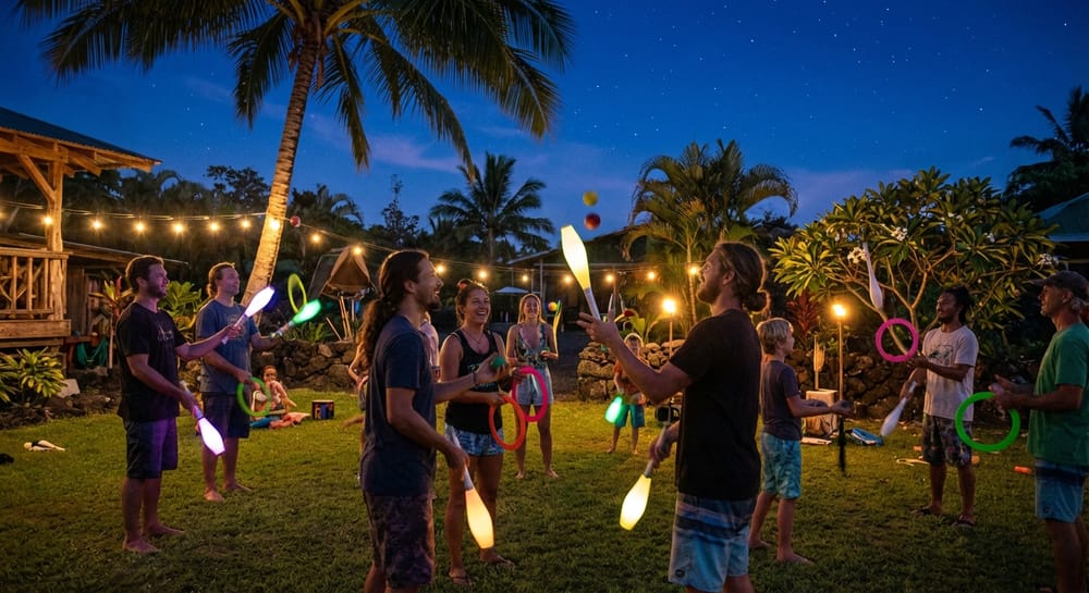 Big Island scene