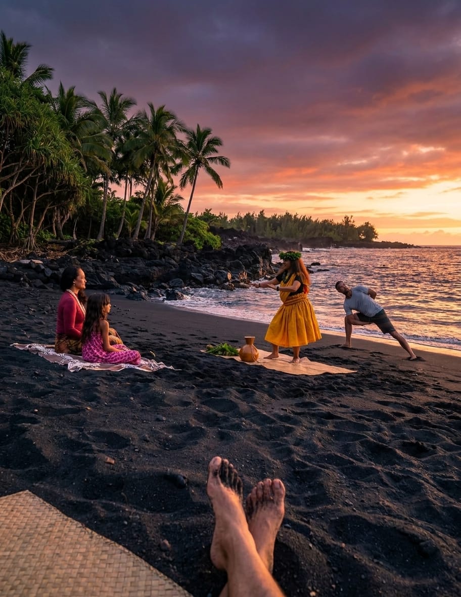 Big Island scene