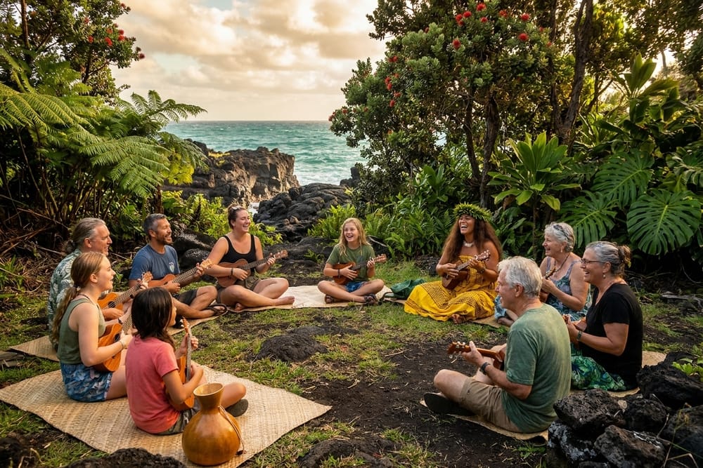 Hawaii Island atmosphere