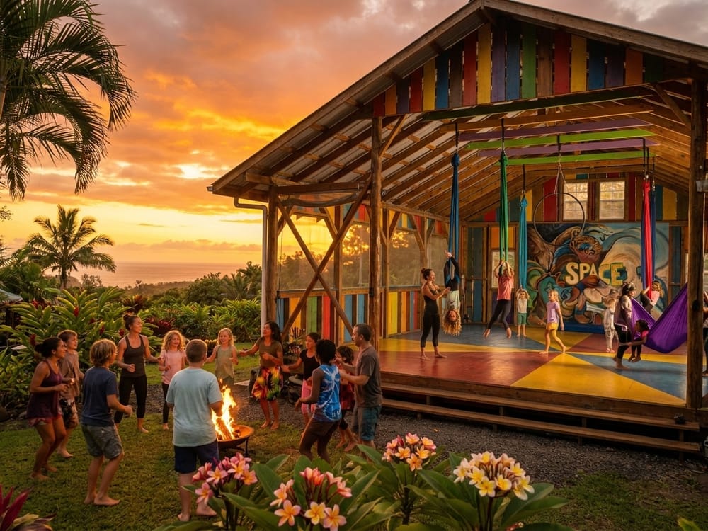 Big Island scene