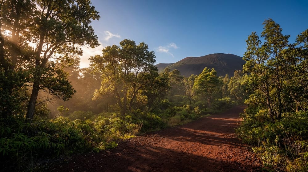 Big Island scene