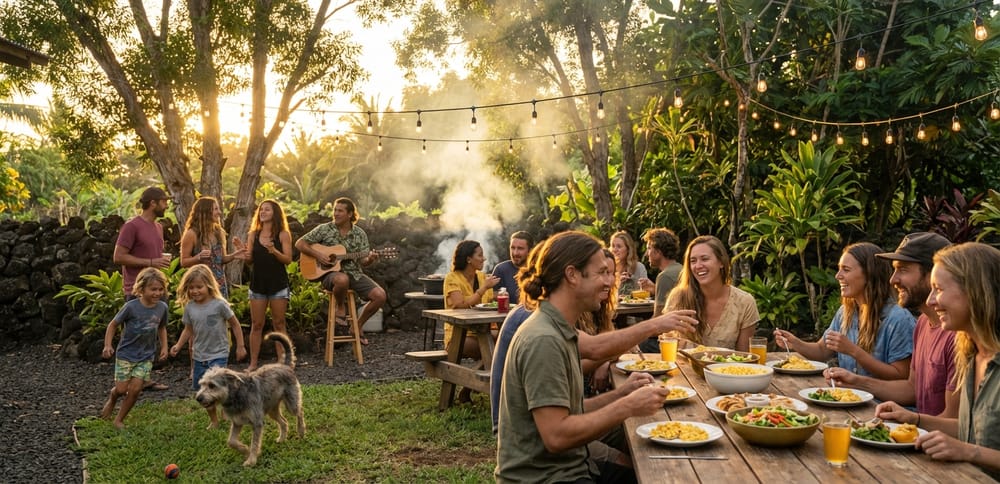Big Island scene