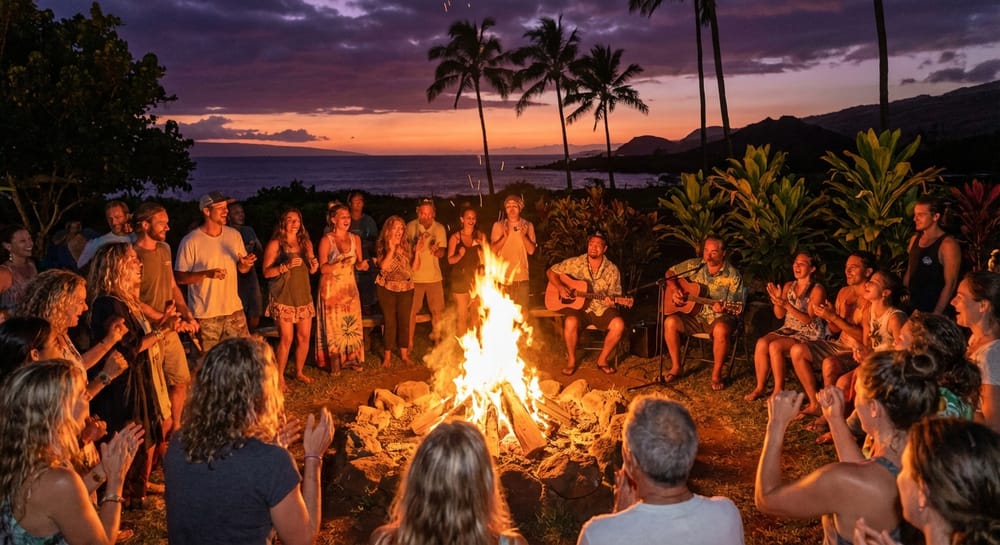 Big Island scene