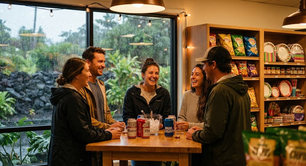 Hawaii Island atmosphere