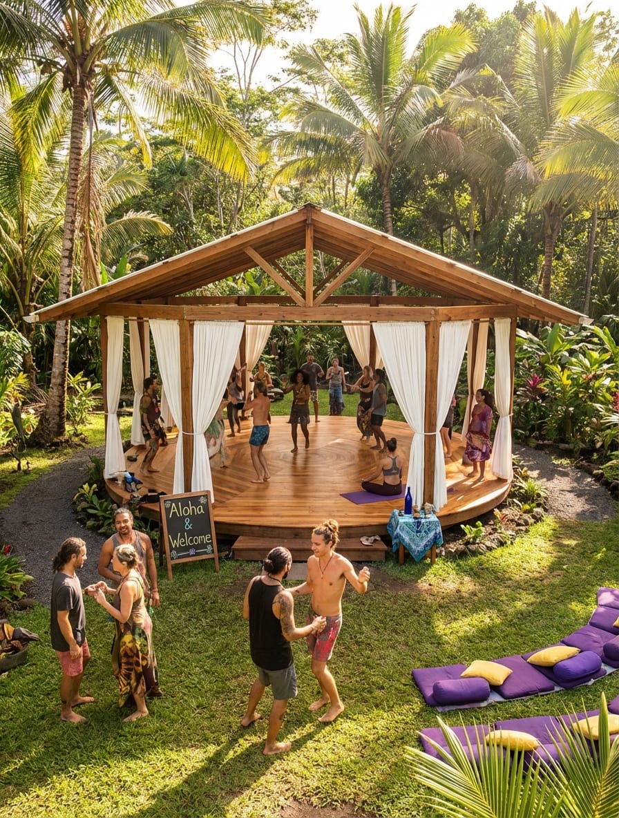 Hawaii Island atmosphere