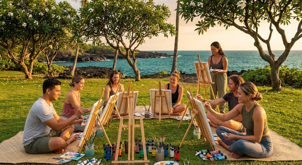 Big Island scene