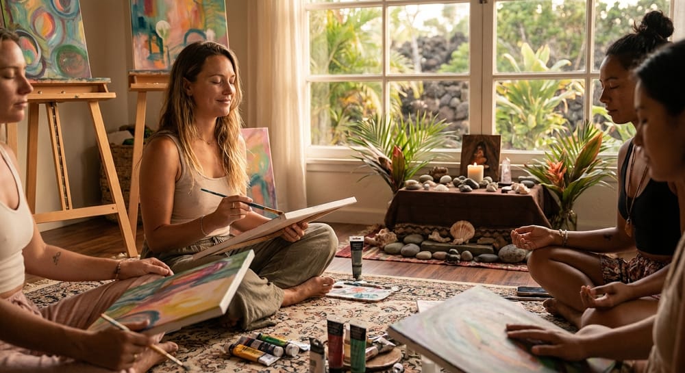 Hawaii Island atmosphere