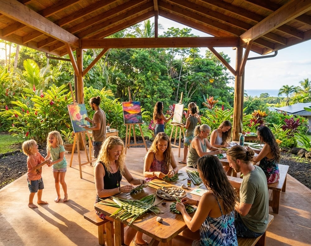 Hawaii Island atmosphere