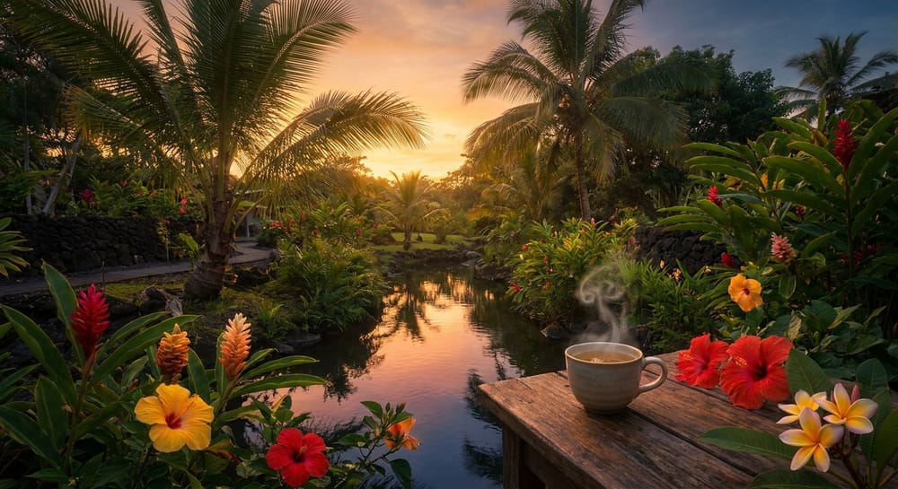 Big Island scene