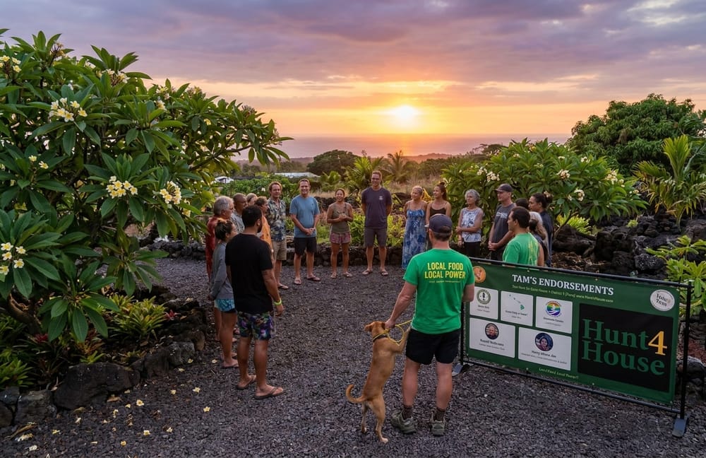 Big Island scene