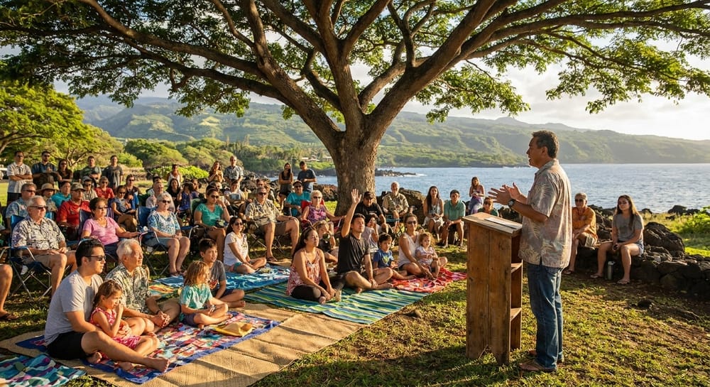 Hawaii Island atmosphere