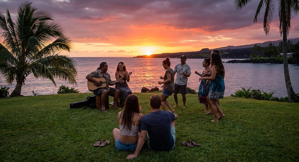 Big Island scene