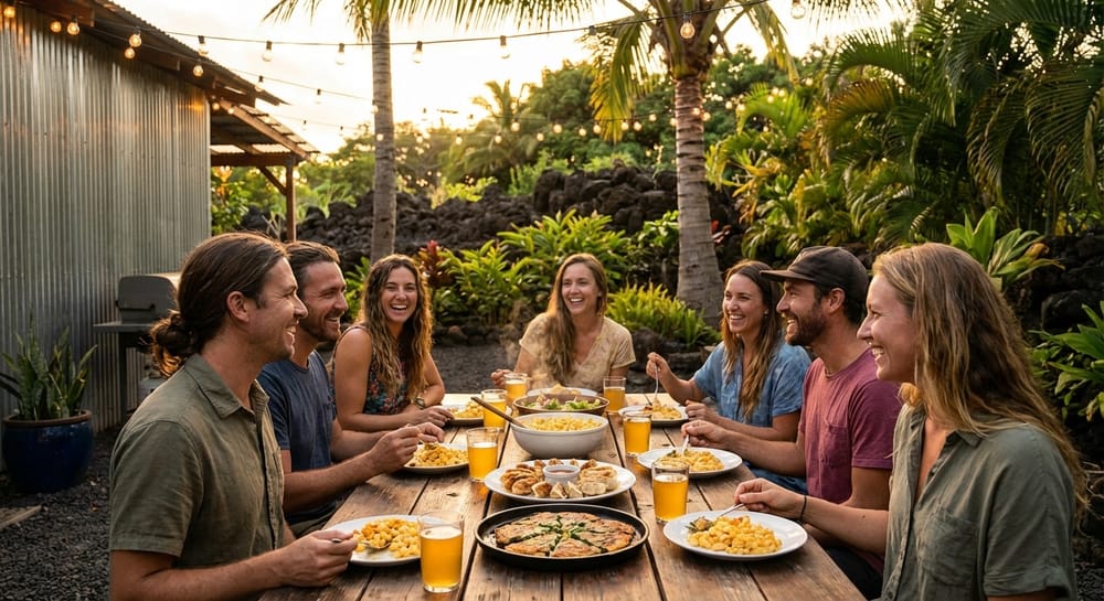 Hawaii Island atmosphere