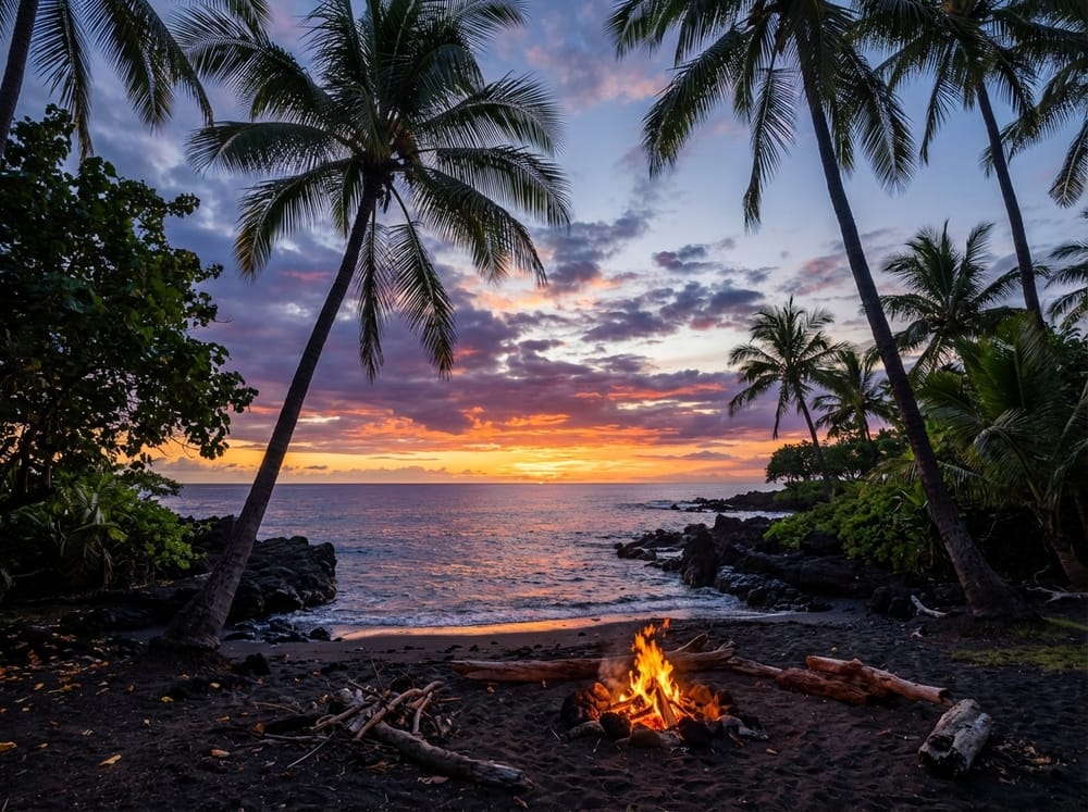 Big Island scene