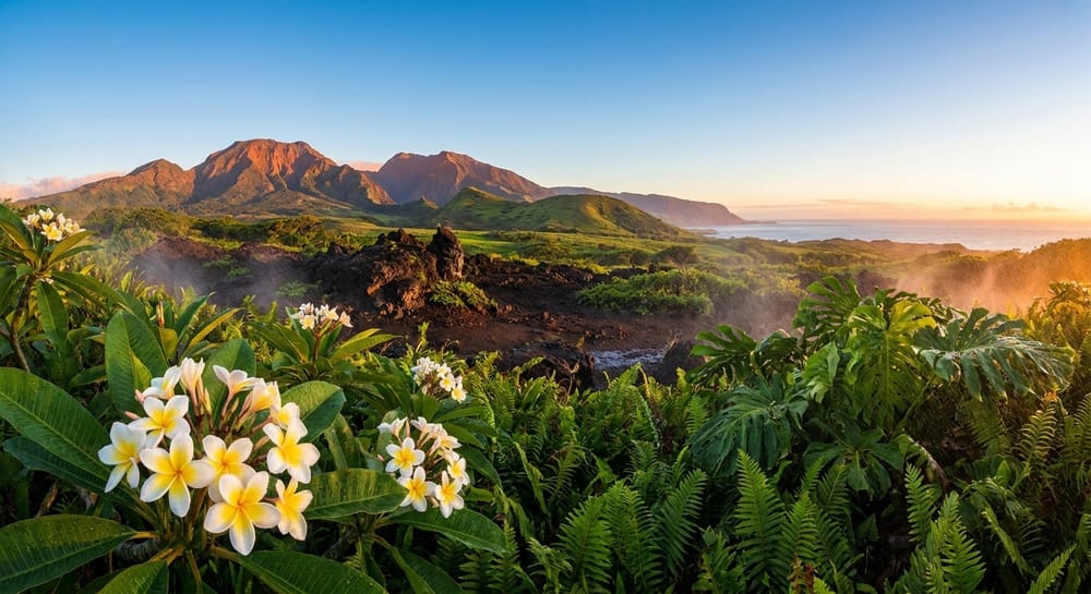 Big Island scene