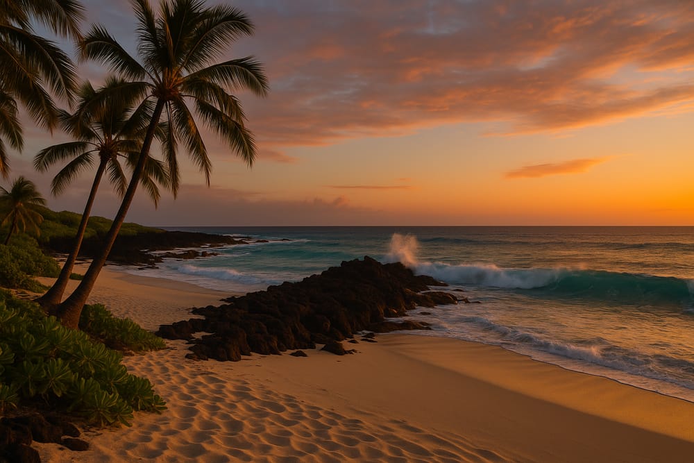 Hawaii Island atmosphere