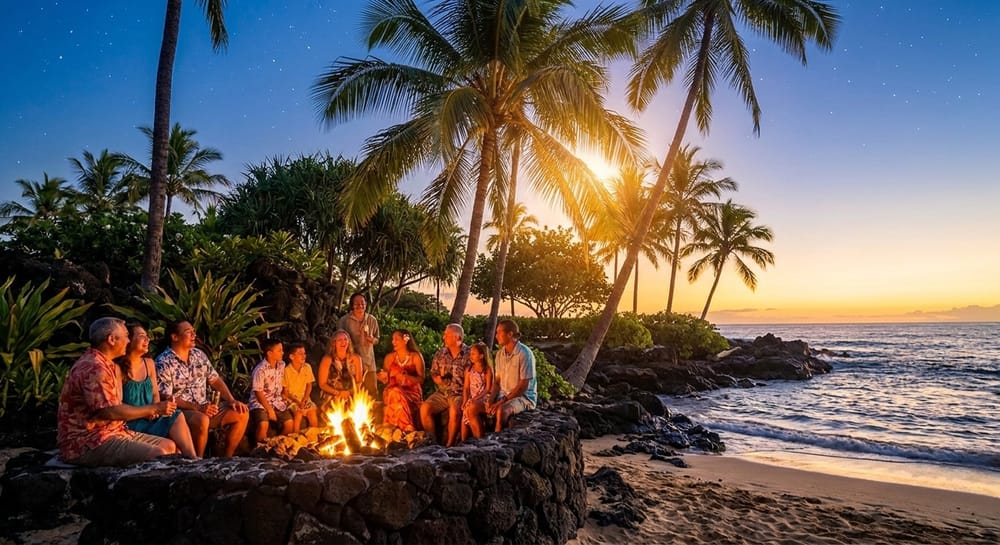 Big Island scene