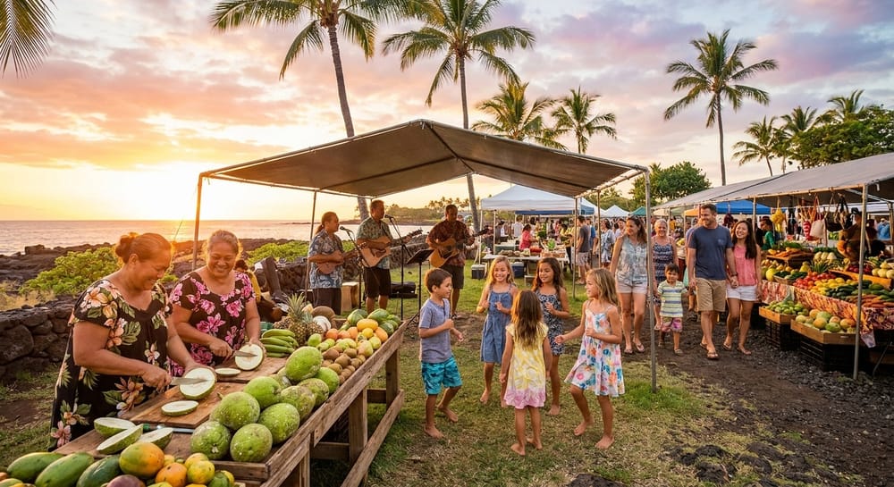 Big Island scene