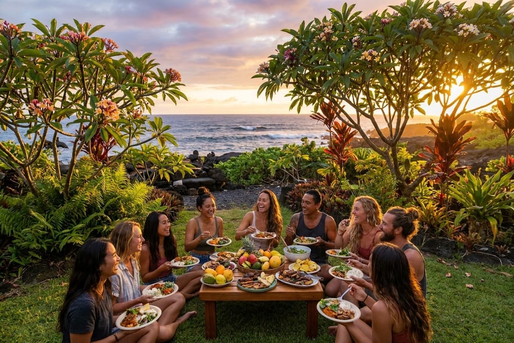 Big Island scene