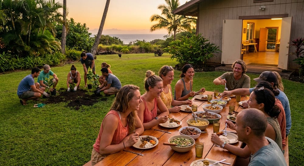 Big Island scene