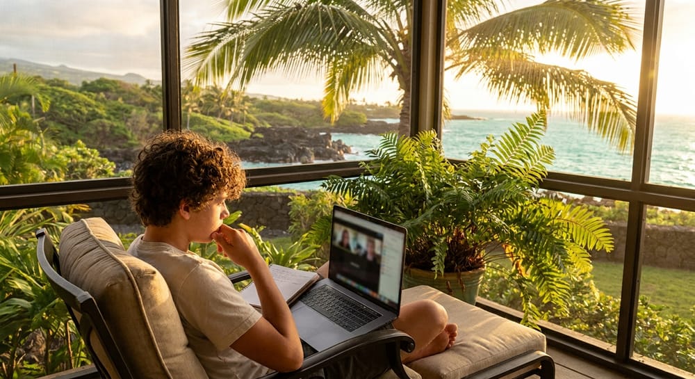 Big Island scene