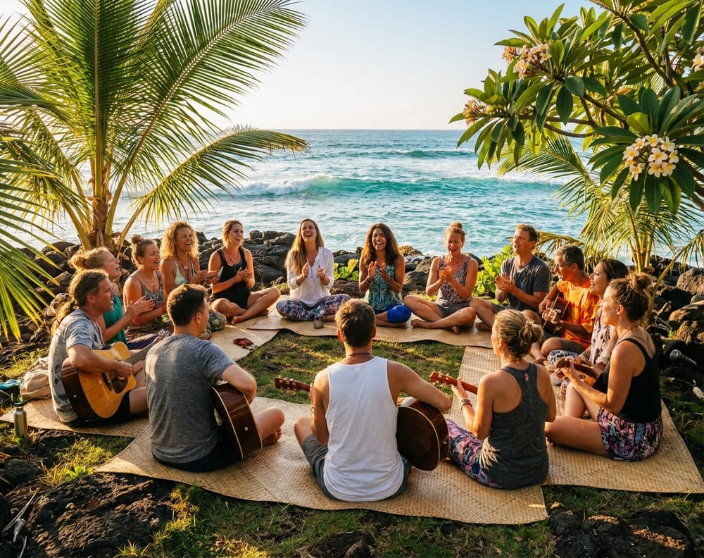 Big Island scene
