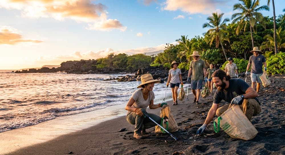 Hawaii Island atmosphere