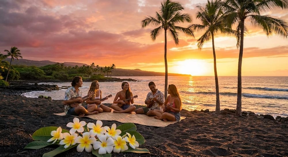 Big Island scene