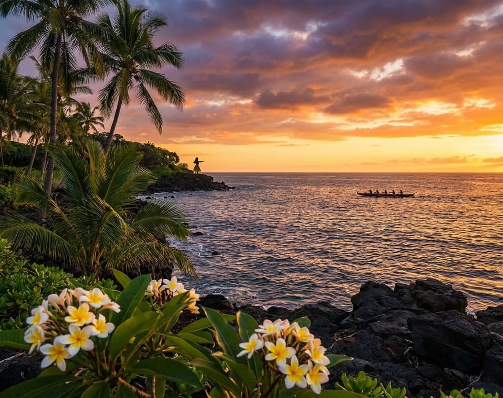 Big Island scene