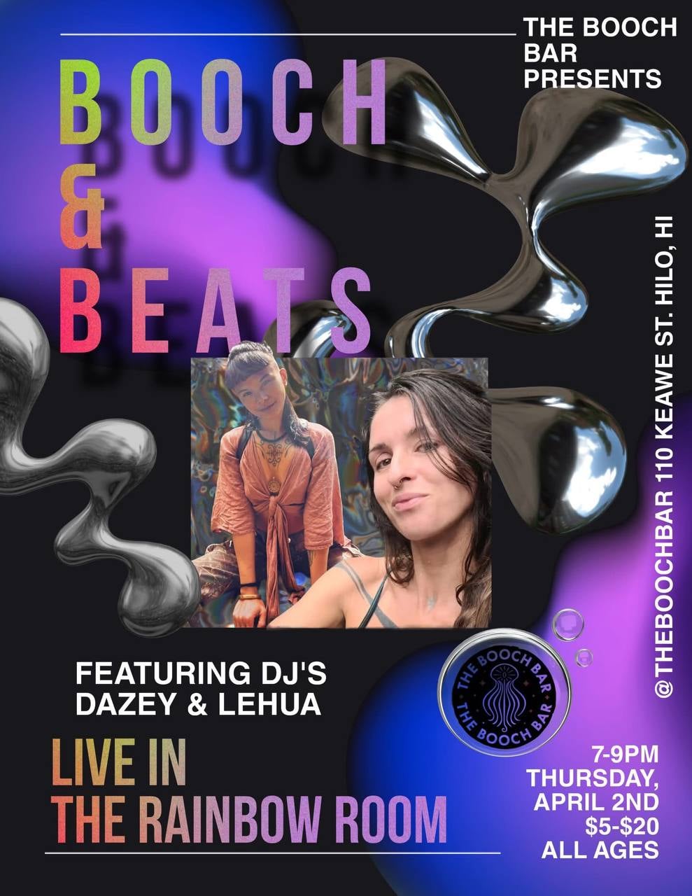 Booch & Beats at The Booch Bar, Hilo | Big Island Bulletin