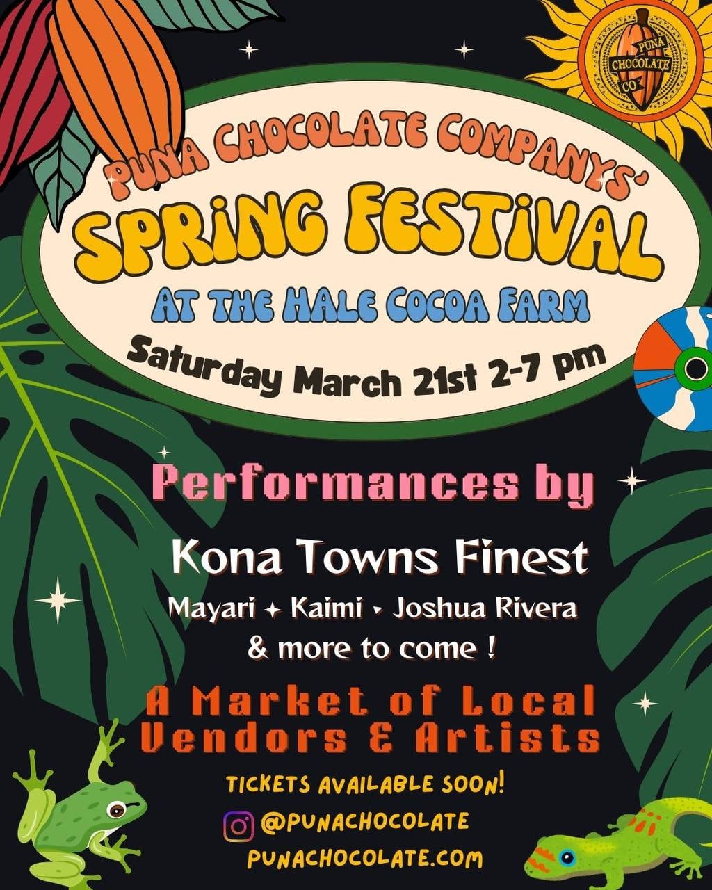 Puna Chocolate Spring Festival at Hale Cocoa Farm | Kealakekua | Big ...