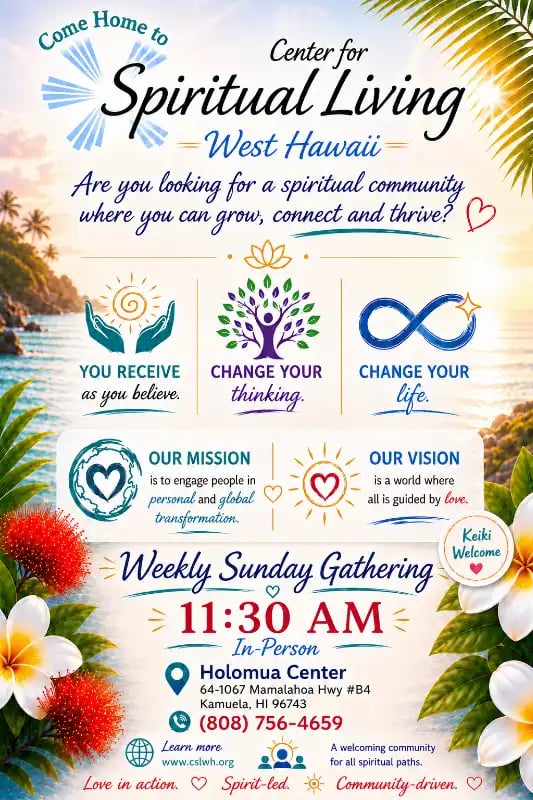 Weekly Sunday Gathering | Big Island Bulletin