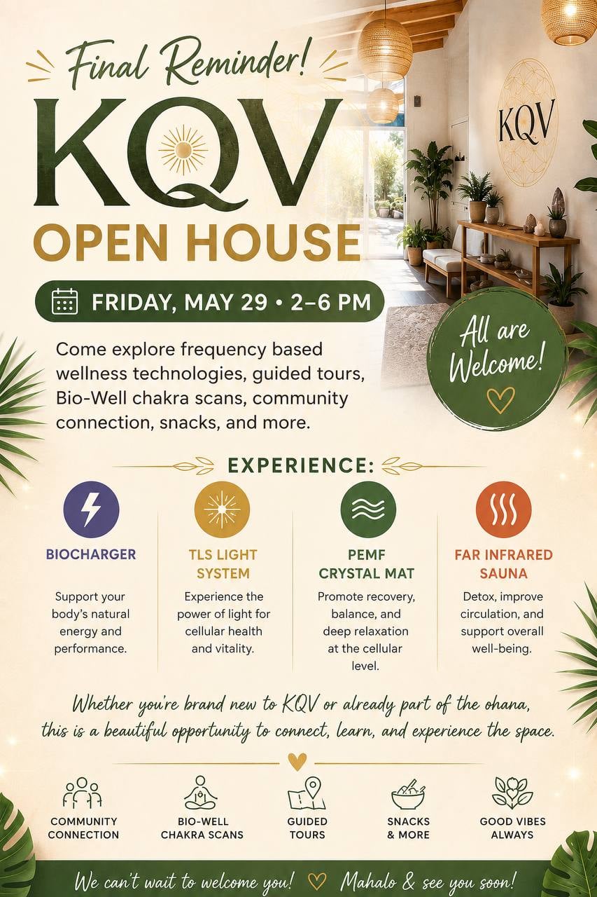 KQV Open House | Hawaiʻi Island | Big Island Bulletin